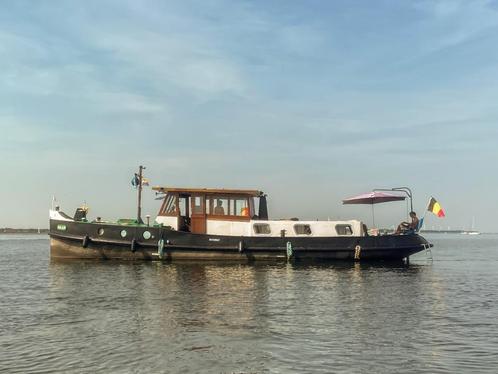 Sleepboot amsterdammer 1927, Watersport en Boten, Motorboten en Motorjachten, Gebruikt, Staal, 12 meter of meer, Diesel, Binnenboordmotor