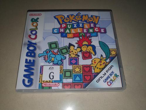 Pokemon Puzzle Challenge Game Boy Color GBC Game Case, Consoles de jeu & Jeux vidéo, Jeux | Nintendo Game Boy, Comme neuf, Envoi