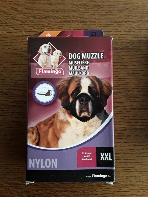 Muselière en nylon pour chien, Animaux & Accessoires, Accessoires pour chiens, Neuf, Enlèvement ou Envoi