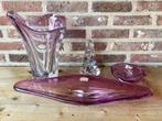 Set Val Saint Lambert loodkristal – gegraveerd – met labels, Ophalen