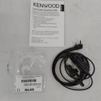 Kenwood KHS-8BL beveiligingsoortje met microfoon, Telecommunicatie, Portofoons en Walkie-talkies, Ophalen of Verzenden, Nieuw