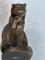 Franklin Mint, bronzen kat, Ophalen of Verzenden