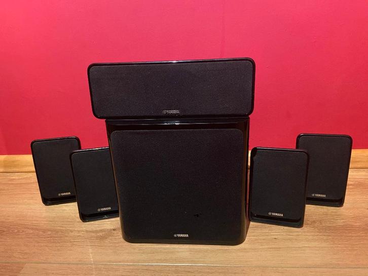 Ensemble 5.1 Yamaha NS-P20, TV, Hi-fi & Vidéo, Ensembles home-cinéma, Utilisé, Système 5.1, 70 watts ou plus, Enlèvement