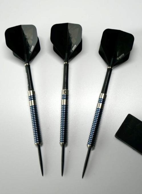 Koto Sting Blue Electro 90% tungsten darts set, nieuw, Sport en Fitness, Darts, Flights, Ophalen of Verzenden