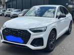 Audi Q5 Sportback 50 TFSI e Quattro 299 S-LINE, Automaat, Zwart, Q5, Wit