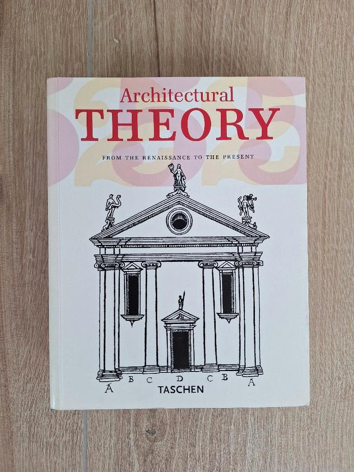 Boek 'Architectural Theory' (Taschen), Livres, Art & Culture | Architecture, Utilisé, Architecture général, Enlèvement ou Envoi