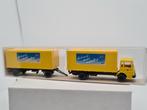 Mercedes vrachtwagen combi Duitse Post - Wiking 1/87, Hobby en Vrije tijd, Verzenden, Zo goed als nieuw, Bus of Vrachtwagen, Wiking