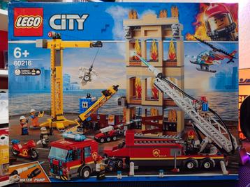 Lego City 60216 Fire Truck beschikbaar voor biedingen