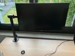 Monitor 24 inches met arm, Ophalen of Verzenden, Zo goed als nieuw