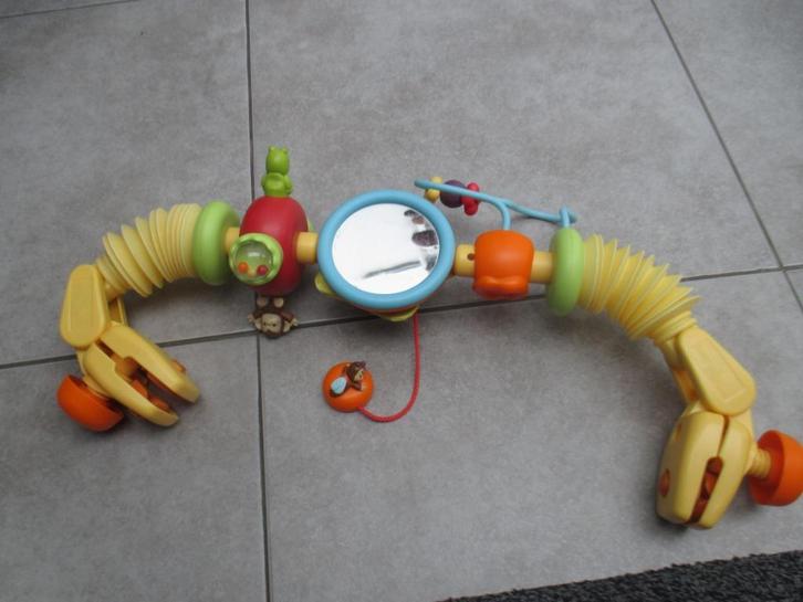 speelboog met klemmen voor maxi cosi of wipstoeltje, Kinderen en Baby's, Speelgoed | Babyspeelgoed, Zo goed als nieuw, Babygym
