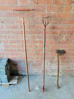 Tuinhark 150cm, Tuin en Terras, Ophalen, Gebruikt, Hark