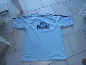 2XL blauw t-shirt