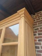 Eiken buffetkast/vitrinekast GRATIS LEVERING, Ophalen of Verzenden, Zo goed als nieuw