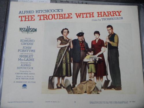Affiches du film Hitchcock Maclaine USA Trouble with Harry, Collections, Posters & Affiches, Comme neuf, Cinéma et TV, A1 jusqu'à A3