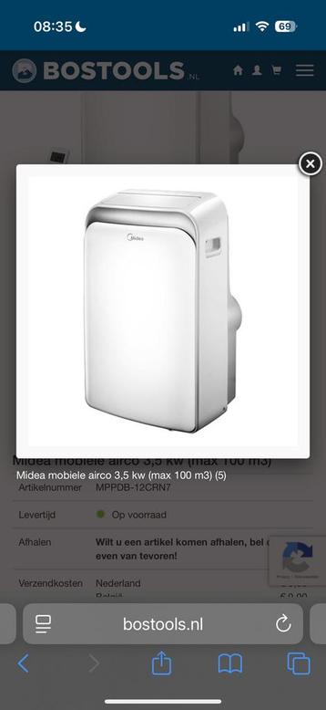 Mobile airco Midea beschikbaar voor biedingen