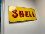 SHELL emaille reclamebord, Verzamelen, Merken en Reclamevoorwerpen, Ophalen of Verzenden, Gebruikt, Reclamebord