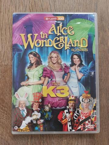 DVD Studio 100 « K3 Alice au pays des merveilles », Enlèvement ou Envoi, Comme neuf