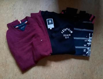 Heren merk truien - 23stuks - Maat S/M/L - als nieuw!!! beschikbaar voor biedingen