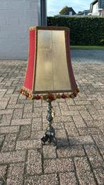 Lamp met tinnen voet, Ophalen, Overige materialen, Gebruikt, 50 tot 75 cm