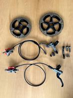 Shimano XTR Remset compleet met remschijven, Fietsen en Brommers, Shimano xtr, Overige typen, Zo goed als nieuw, Mountainbike
