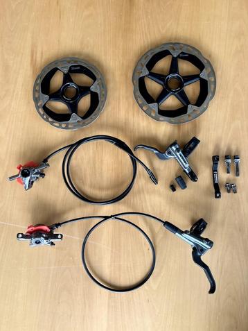Shimano XTR Remset compleet met remschijven beschikbaar voor biedingen