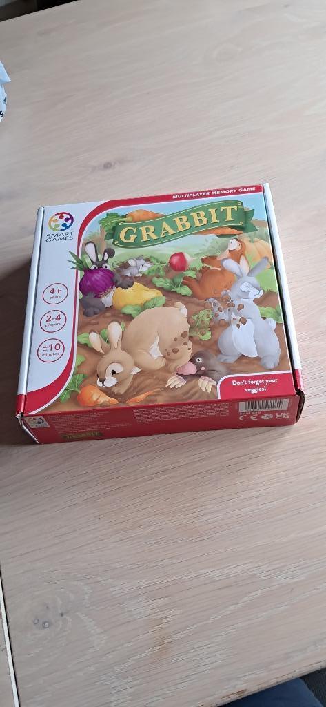 Smartgames: GRABBIT, Hobby en Vrije tijd, Gezelschapsspellen | Overige, Zo goed als nieuw, Een of twee spelers, Drie of vier spelers