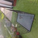 Bench honden. 120cm op 75cm.84cm hoog, Dieren en Toebehoren, Hondenhokken, Ophalen, Zo goed als nieuw