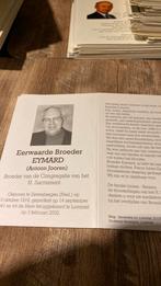 Eerwaarde broeder Eymard, Verzamelen, Bidprentjes en Rouwkaarten, Verzenden, Bidprentje