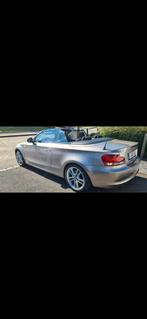 Bmw 118d cabrio, Euro 5, Zwart, Leder en Stof, Particulier