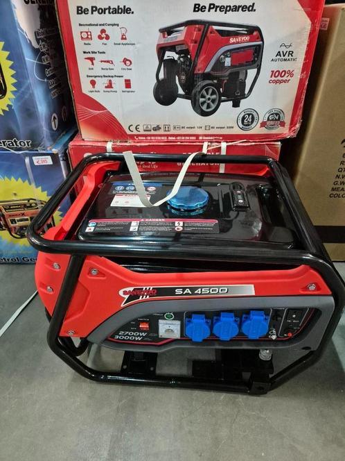 generator electrisch gestart nieuw, Doe-het-zelf en Bouw, Aggregaten, Nieuw, Benzine, Ophalen of Verzenden