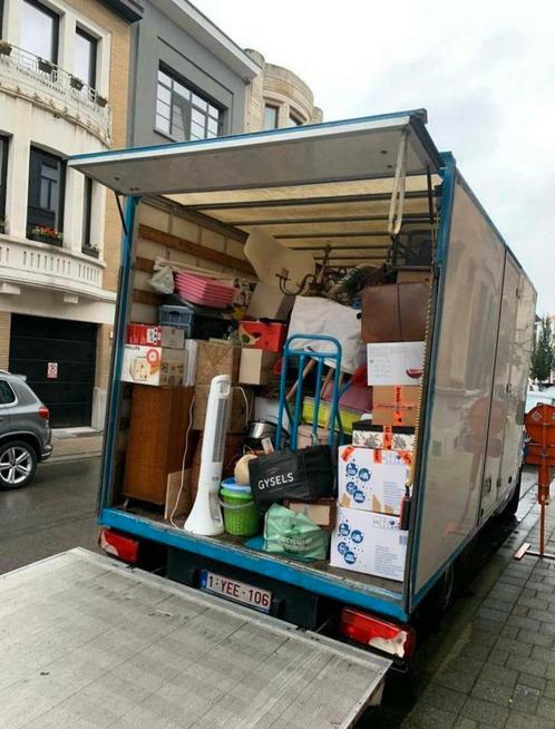 BESTELWAGEN CAMIONETTE & VERHUISWAGENS TE HUUR 7/7 ANTWERPEN, Auto's, Bestelwagens en Lichte vracht, Particulier, Airconditioning