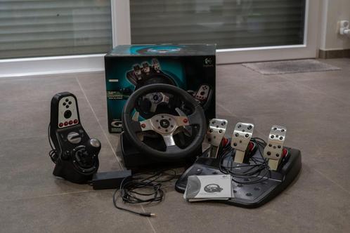 Logitech G25 Racing Wheel, Informatique & Logiciels, Joysticks, Utilisé, Enlèvement