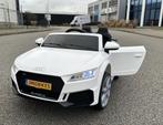 Audi TT'Rs 12v wit afstands. / AUX/USB Leder zitje / EVA, Ophalen of Verzenden, Nieuw