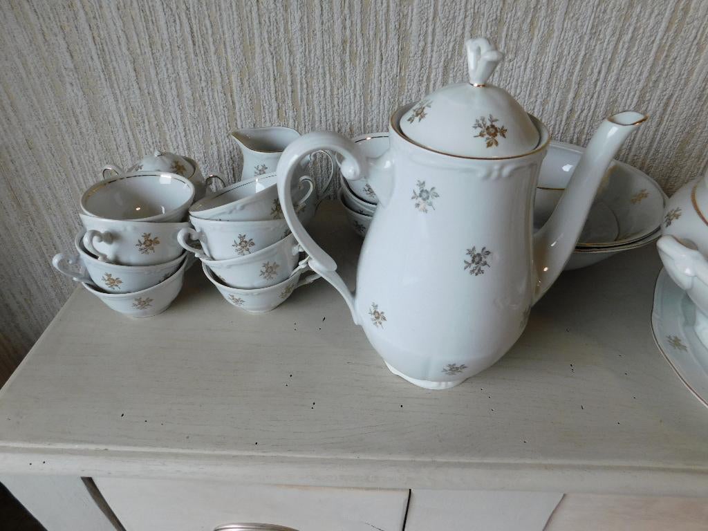 eetservies antiek, Antiek en Kunst, Antiek | Servies compleet, Ophalen