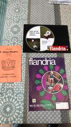Publicité flandria ets A claeys année 70 collection  cyclo, Verzamelen, Merken en Reclamevoorwerpen
