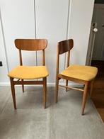 2 vintage midcentury design stoelen, Utilisé, Enlèvement ou Envoi