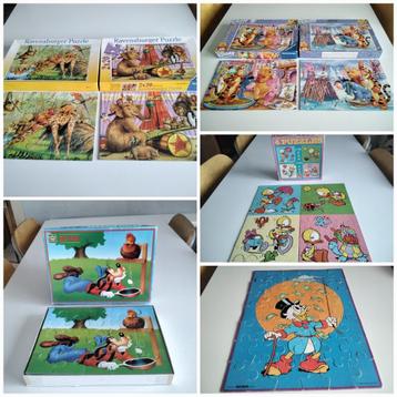 Set van 5 DISNEY-puzzeldozen voor kinderen (lot van 7€)