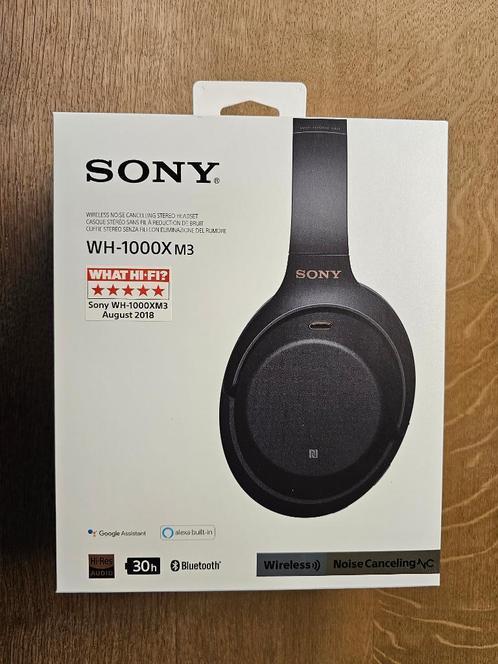 Sony hoofdtelefoon, Audio, Tv en Foto, Hoofdtelefoons, Nieuw, Over oor (circumaural), Sony, Draadloos, Bluetooth, Surround, Ophalen of Verzenden