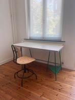 Ikea schraagbureau en draaibare bureaustoel, Huis en Inrichting, Ophalen, Zo goed als nieuw, Bureau