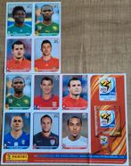 10 Panini stickers: FIFA World Cup South Africa 2010, Collections, Comme neuf, Affiche, Image ou Autocollant, Enlèvement ou Envoi
