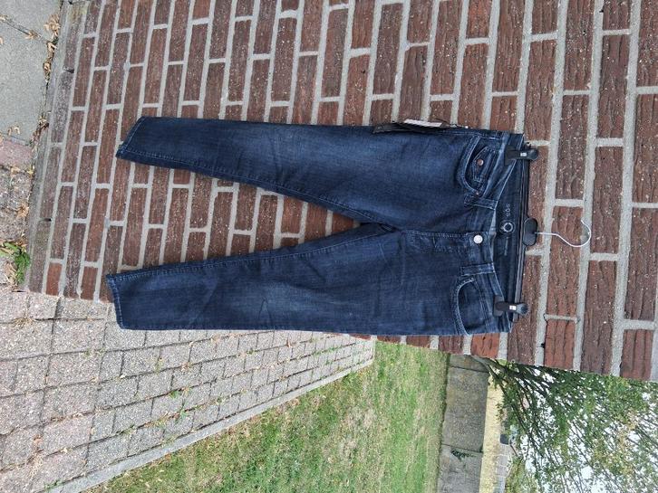 Dames jeans broek SOS by Orza Studio Mt40, Kleding | Dames, Broeken en Pantalons, Nieuw, Maat 38/40 (M), Blauw, Ophalen of Verzenden