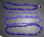 Bracelets perles couleur bleues : 3 euros le lot, Ophalen, Nieuw, Blauw