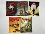 Amoras - strips nummers 1 tot 5 (enkel in het lot), Meerdere stripboeken, Ophalen of Verzenden, Gelezen