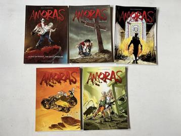 Amoras - strips nummers 1 tot 5 (enkel in het lot) beschikbaar voor biedingen
