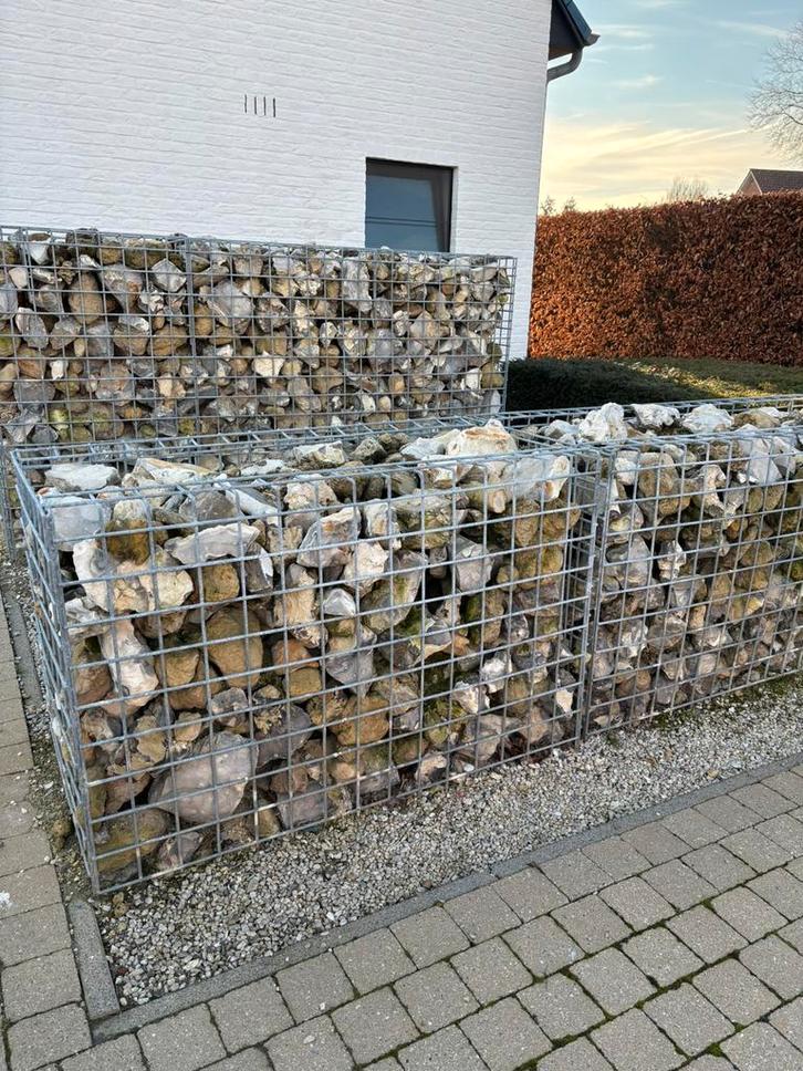 Steenkorven , gratis op te halen, Tuin en Terras, Grind, Keien en Split, Zo goed als nieuw, Ophalen