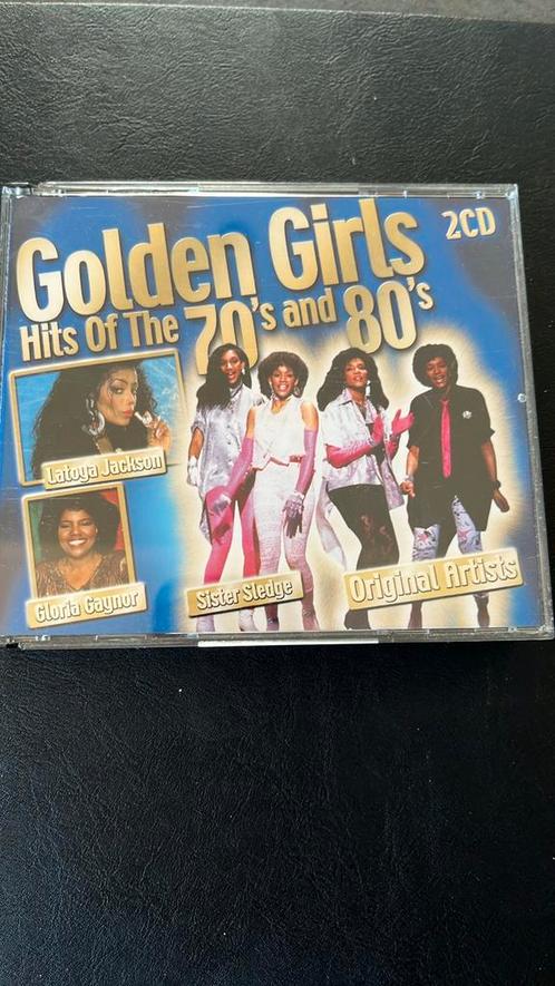 Golden Girls - Hits of the 70's and 80's - 2cd, Cd's en Dvd's, Cd's | Verzamelalbums, Zo goed als nieuw, Ophalen of Verzenden