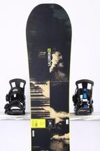 165 cm snowboard SALOMON WILD CARD, Black/green, FLAT/rocker, Sport en Fitness, Snowboarden, Verzenden, Gebruikt, Board