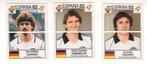 Panini / Espana 82 / Duitsland / 3 stickers, Verzamelen, Zo goed als nieuw, Poster, Plaatje of Sticker, Verzenden