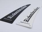 Rickenbacker headstock cover zwart en wit, Muziek en Instrumenten, Nieuw, Elektrische gitaar, Ophalen of Verzenden
