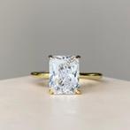 Nieuwe ring,3 karaat,diamanttest positief!, Handtassen en Accessoires, Ringen, Wit, Nieuw, Ophalen of Verzenden, 17 tot 18